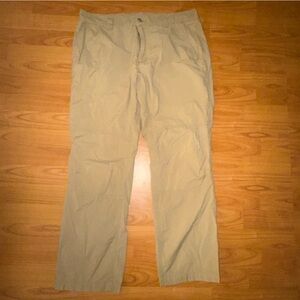 Orvis Men's Ultralight Tech Pants 34x31 Tan Hiking Performance